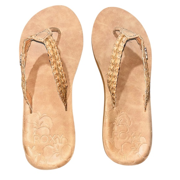 Roxy Shoes - Roxy Women's Braided Thong Sandals 
Size 9-9.5
